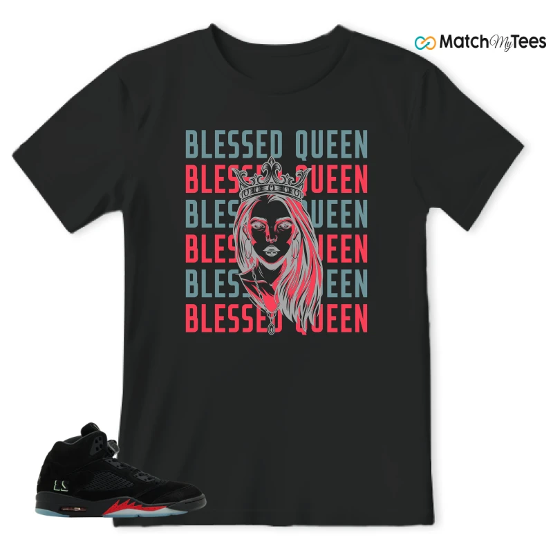NIKE AIR JORDAN 5 RETRO HALLOWEEN SNEAKER Matching Tees t-shirt
