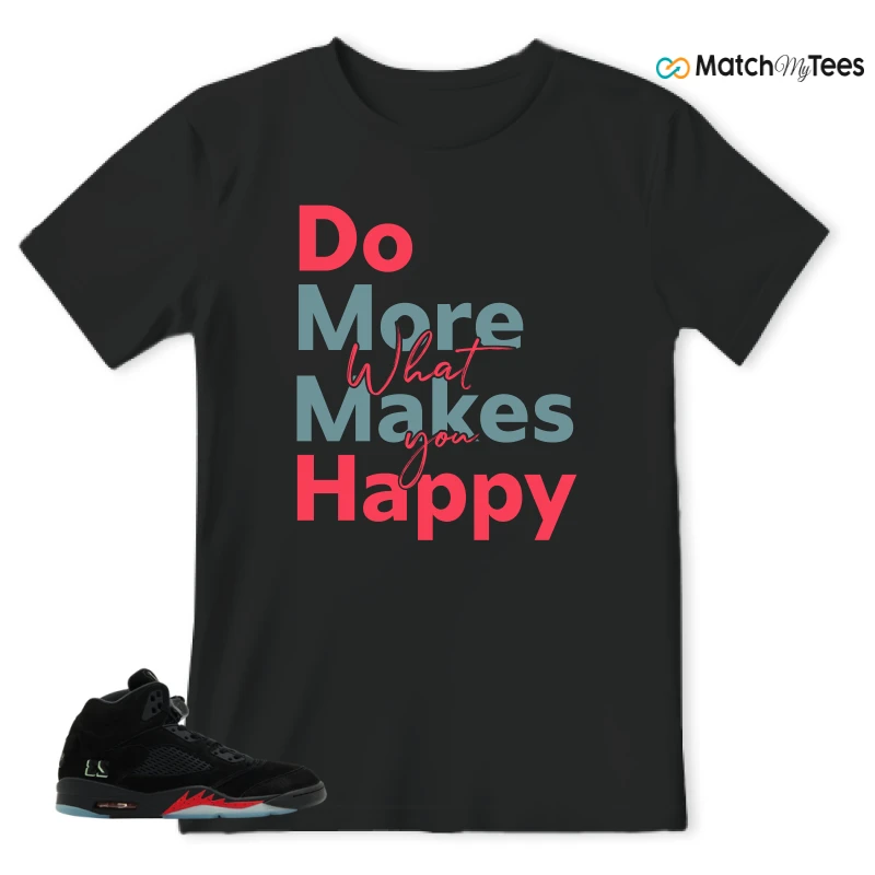 NIKE AIR JORDAN 5 RETRO HALLOWEEN SNEAKER Matching Tees t-shirt