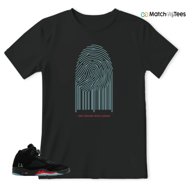 NIKE AIR JORDAN 5 RETRO HALLOWEEN SNEAKER Matching Tees t-shirt
