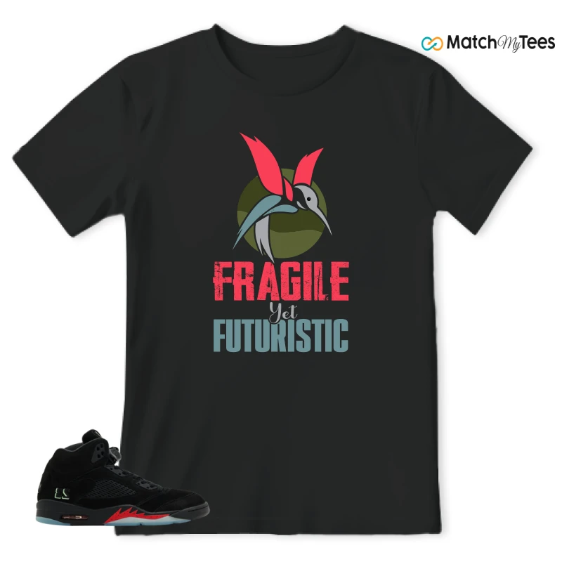 NIKE AIR JORDAN 5 RETRO HALLOWEEN SNEAKER Matching Tees t-shirt
