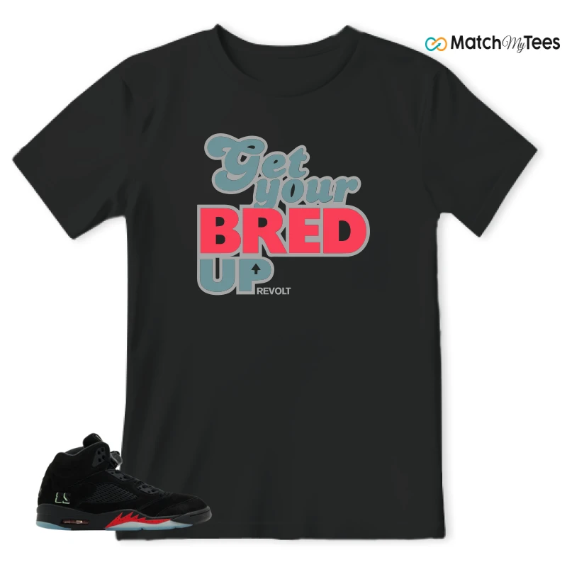 NIKE AIR JORDAN 5 RETRO HALLOWEEN SNEAKER Matching Tees t-shirt