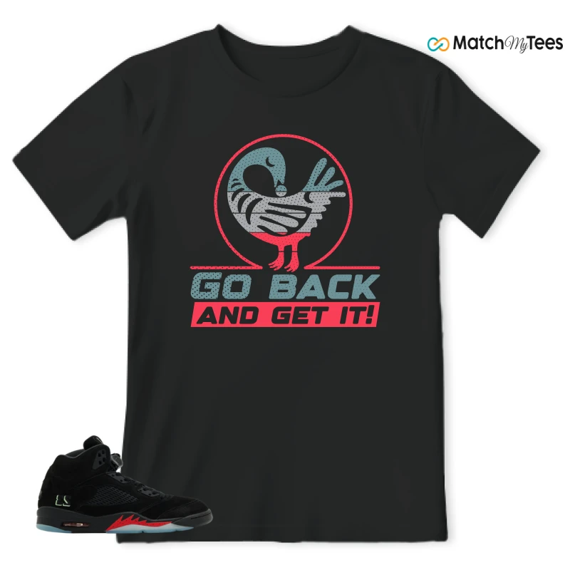 NIKE AIR JORDAN 5 RETRO HALLOWEEN SNEAKER Matching Tees t-shirt