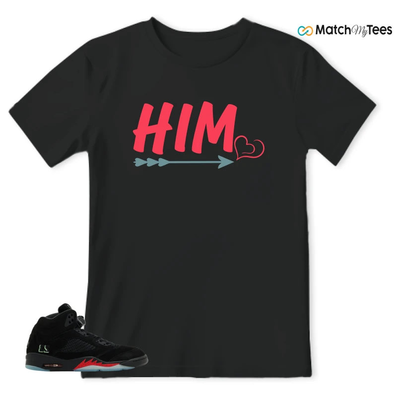 NIKE AIR JORDAN 5 RETRO HALLOWEEN SNEAKER Matching Tees t-shirt