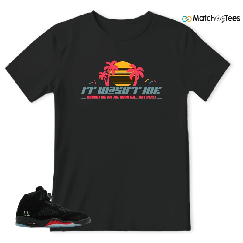 NIKE AIR JORDAN 5 RETRO HALLOWEEN SNEAKER Matching Tees t-shirt