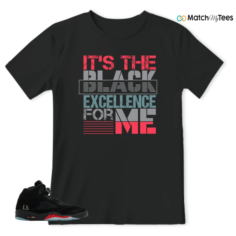 NIKE AIR JORDAN 5 RETRO HALLOWEEN SNEAKER Matching Tees t-shirt