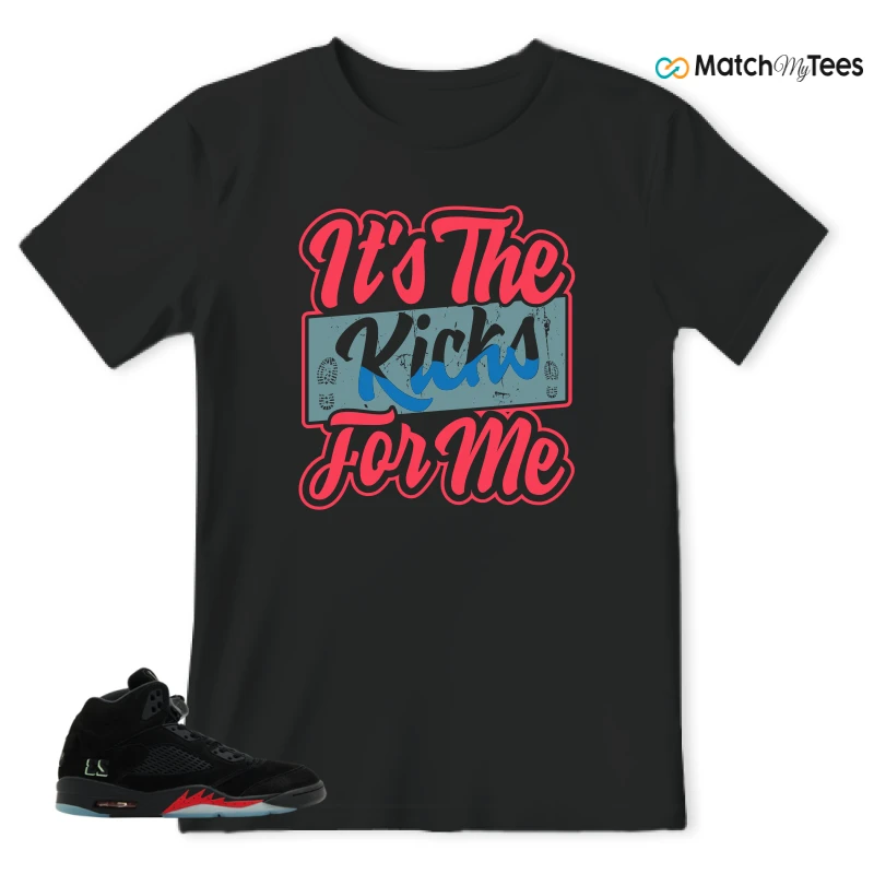 NIKE AIR JORDAN 5 RETRO HALLOWEEN SNEAKER Matching Tees t-shirt