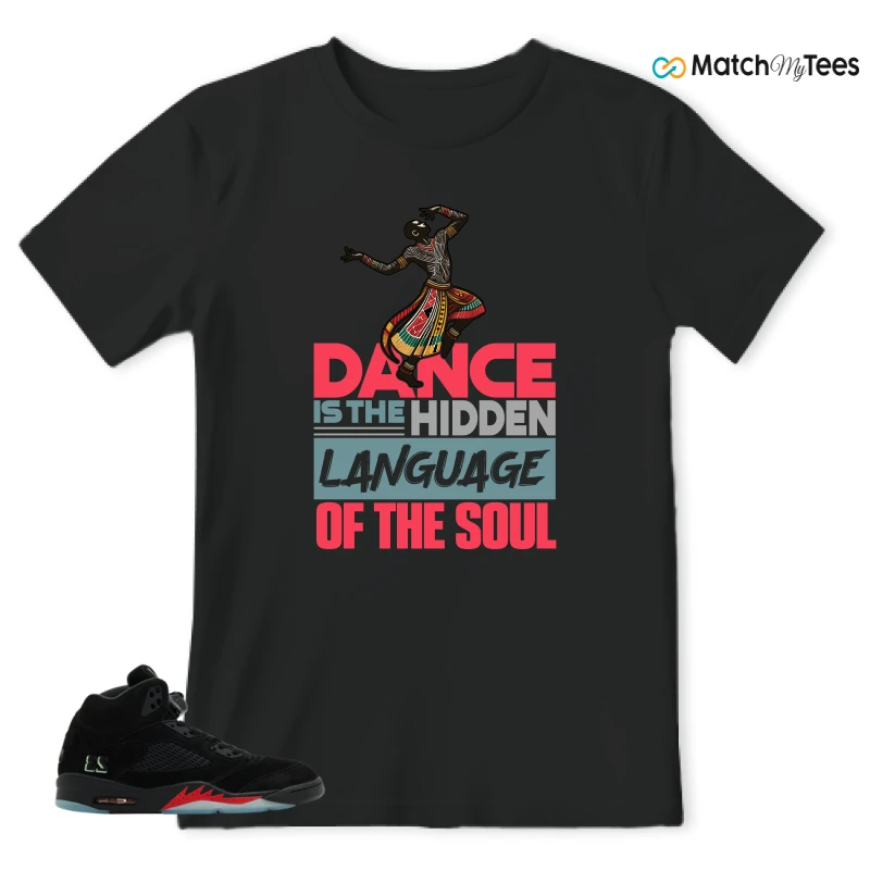 NIKE AIR JORDAN 5 RETRO HALLOWEEN SNEAKER Matching Tees t-shirt