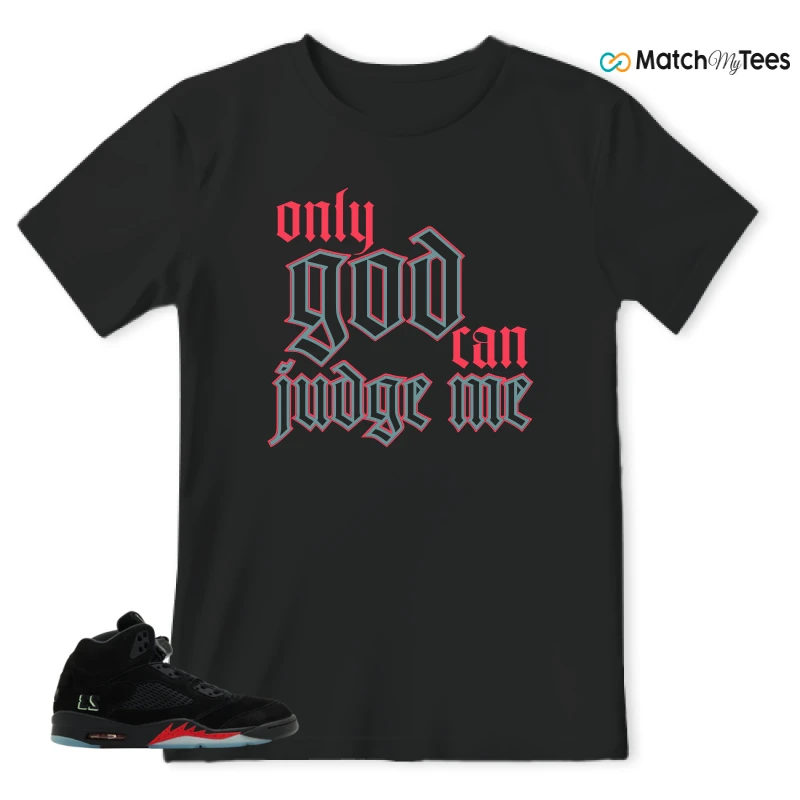 NIKE AIR JORDAN 5 RETRO HALLOWEEN SNEAKER Matching Tees t-shirt