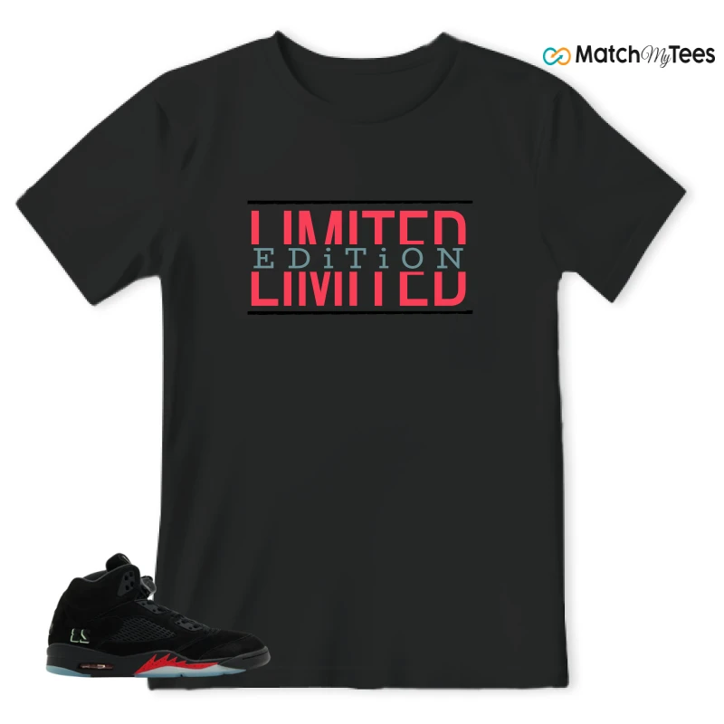 NIKE AIR JORDAN 5 RETRO HALLOWEEN SNEAKER Matching Tees t-shirt