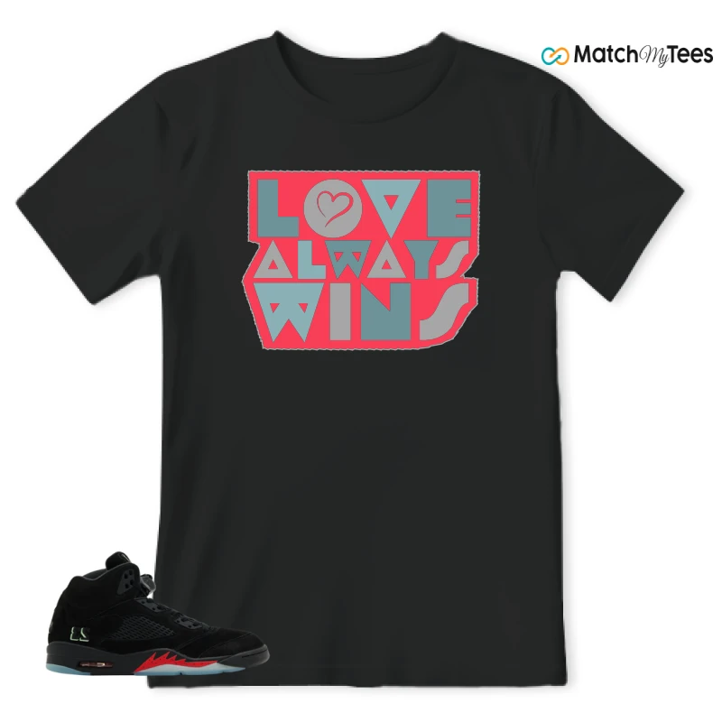 NIKE AIR JORDAN 5 RETRO HALLOWEEN SNEAKER Matching Tees t-shirt