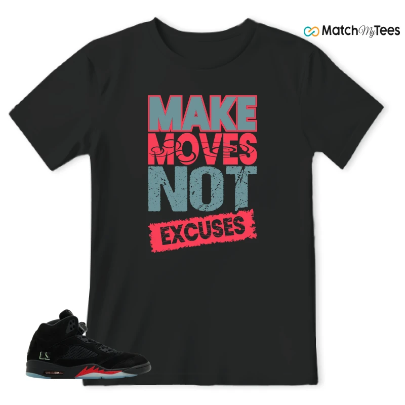 NIKE AIR JORDAN 5 RETRO HALLOWEEN SNEAKER Matching Tees t-shirt