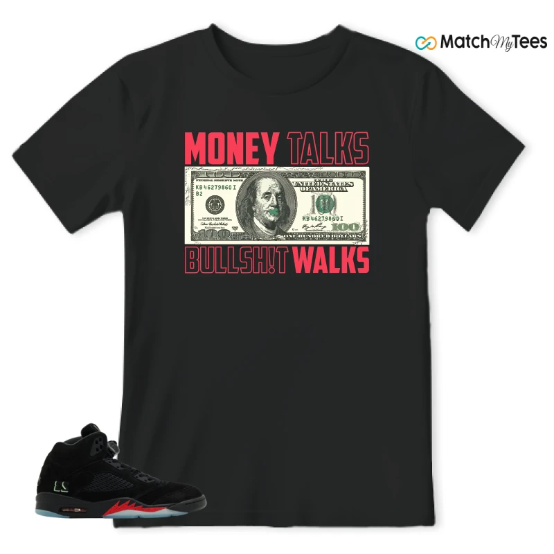 NIKE AIR JORDAN 5 RETRO HALLOWEEN SNEAKER Matching Tees t-shirt