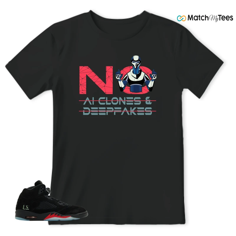 NIKE AIR JORDAN 5 RETRO HALLOWEEN SNEAKER Matching Tees t-shirt