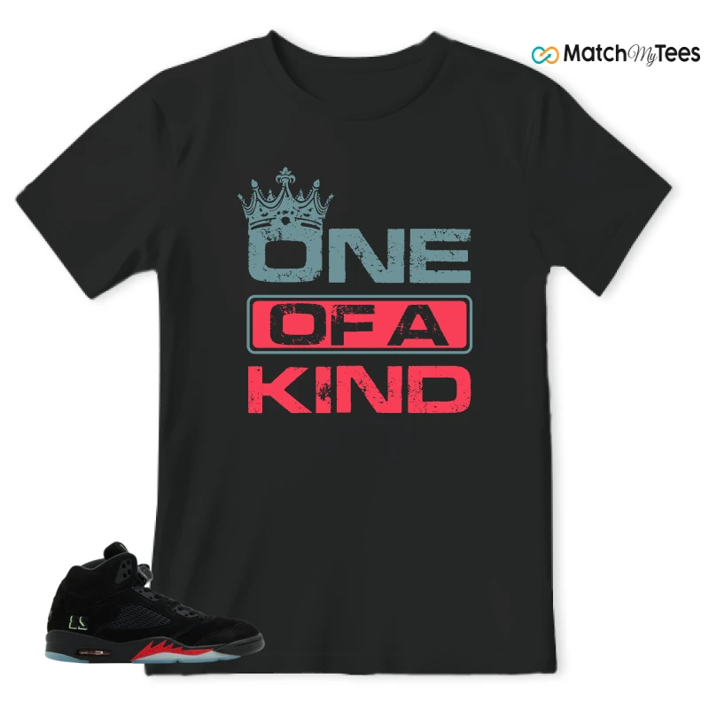 NIKE AIR JORDAN 5 RETRO HALLOWEEN SNEAKER Matching Tees t-shirt