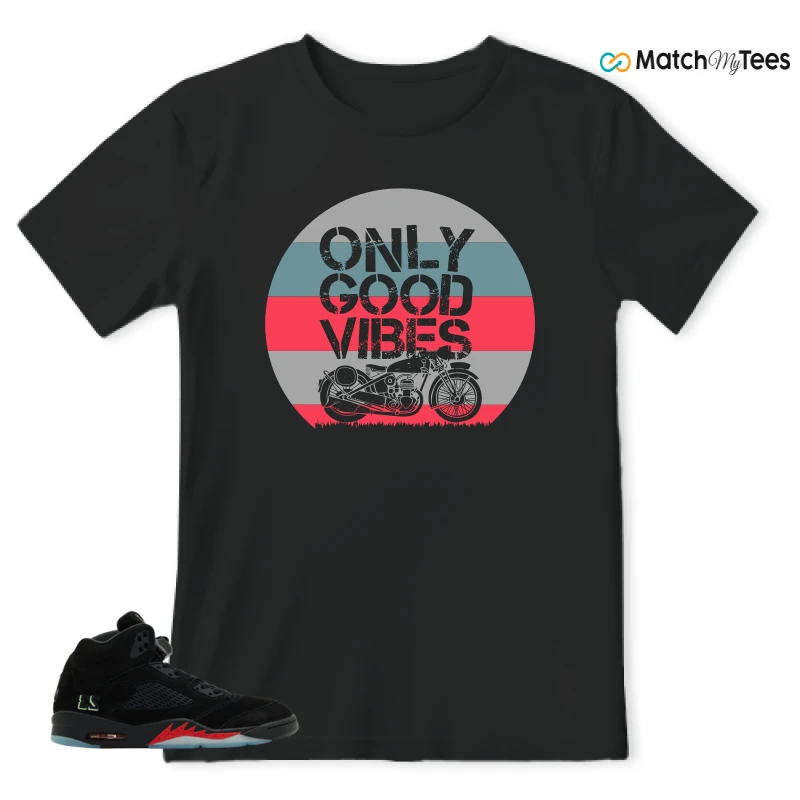 NIKE AIR JORDAN 5 RETRO HALLOWEEN SNEAKER Matching Tees t-shirt