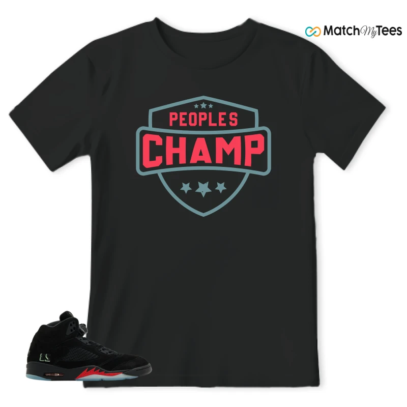 NIKE AIR JORDAN 5 RETRO HALLOWEEN SNEAKER Matching Tees t-shirt