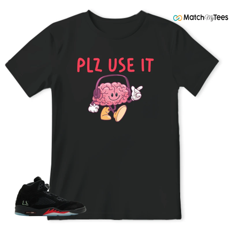 NIKE AIR JORDAN 5 RETRO HALLOWEEN SNEAKER Matching Tees t-shirt