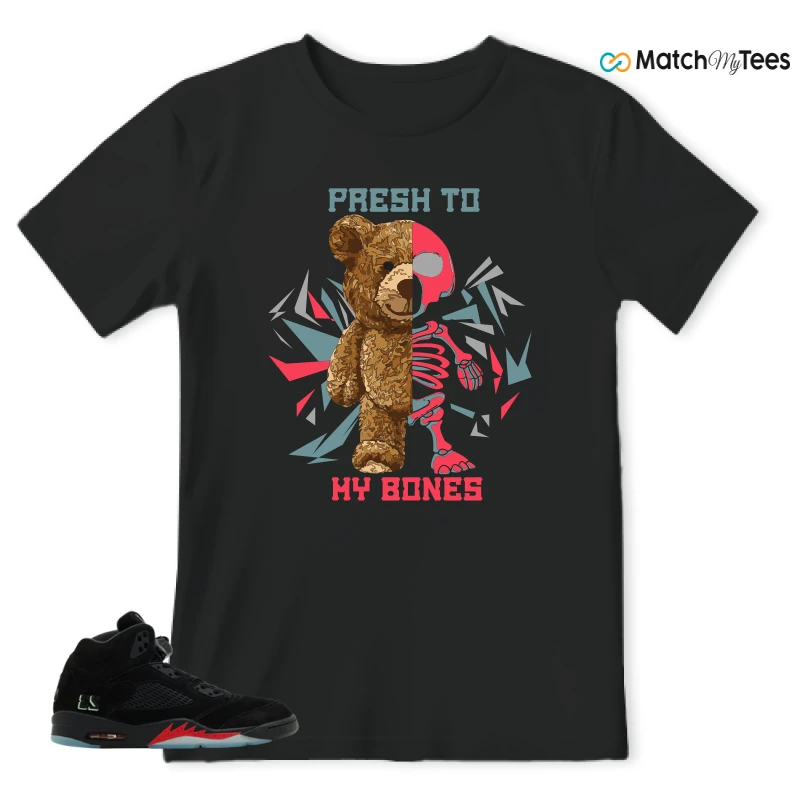 NIKE AIR JORDAN 5 RETRO HALLOWEEN SNEAKER Matching Tees t-shirt