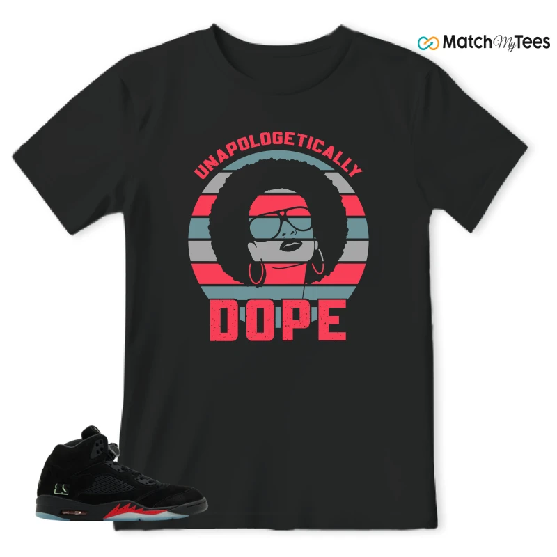 NIKE AIR JORDAN 5 RETRO HALLOWEEN SNEAKER Matching Tees t-shirt