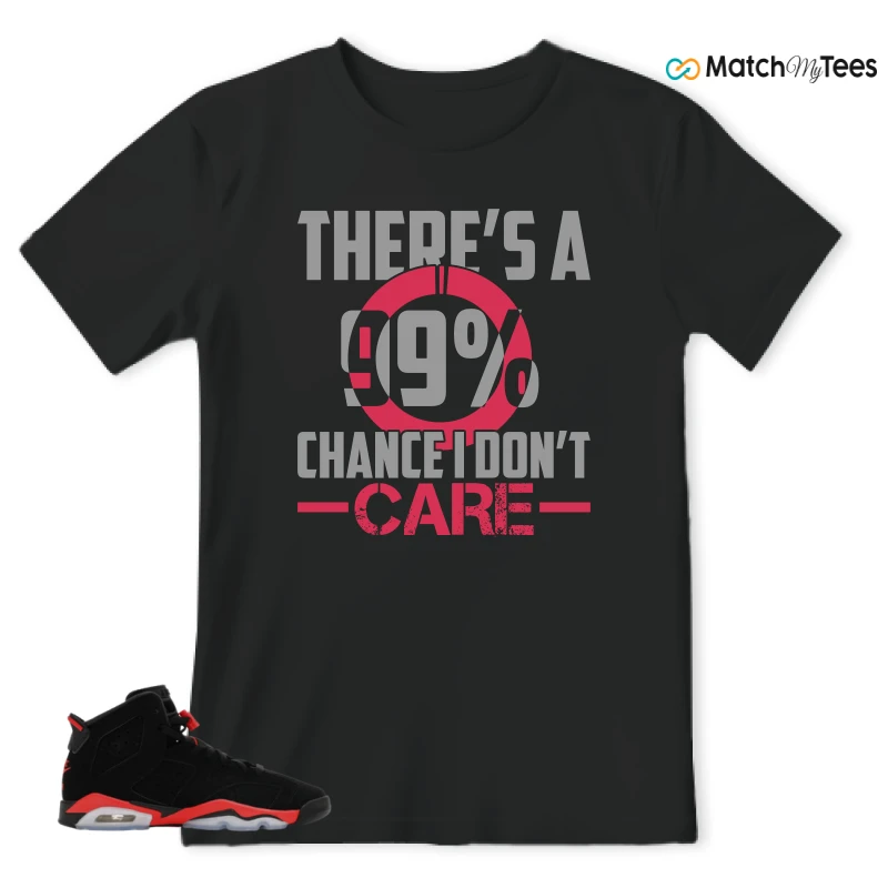 NIKE AIR JORDAN 6 REVERSE INFRARED SALESMAN SNEAKER Matching Tees t-shirt