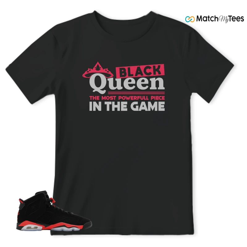 NIKE AIR JORDAN 6 REVERSE INFRARED SALESMAN SNEAKER Matching Tees t-shirt