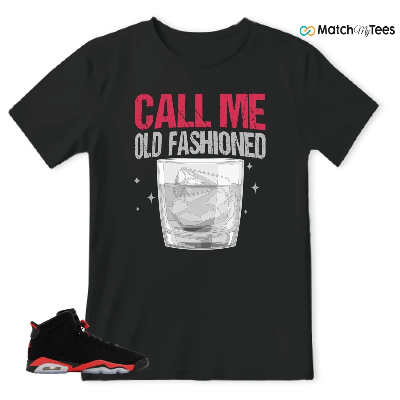 NIKE AIR JORDAN 6 REVERSE INFRARED SALESMAN SNEAKER Matching Tees t-shirt