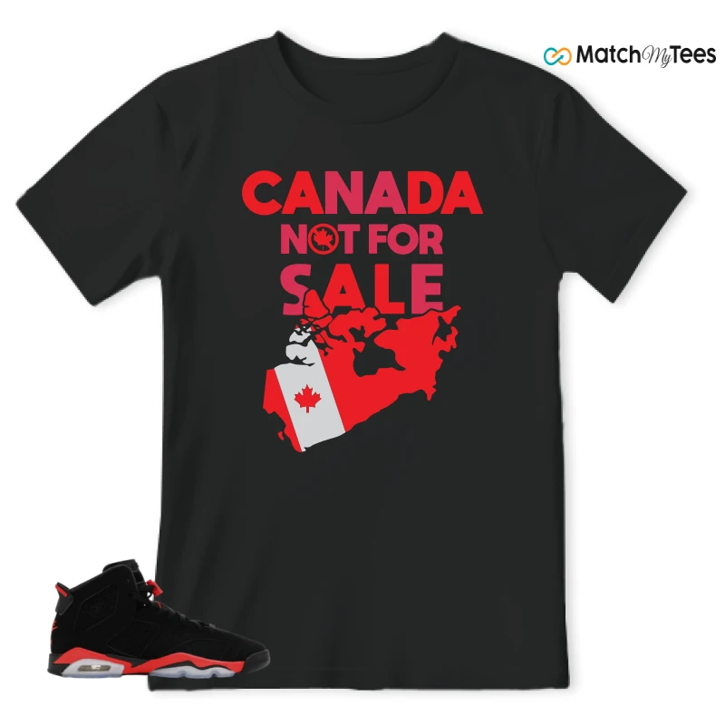 NIKE AIR JORDAN 6 REVERSE INFRARED SALESMAN SNEAKER Matching Tees t-shirt