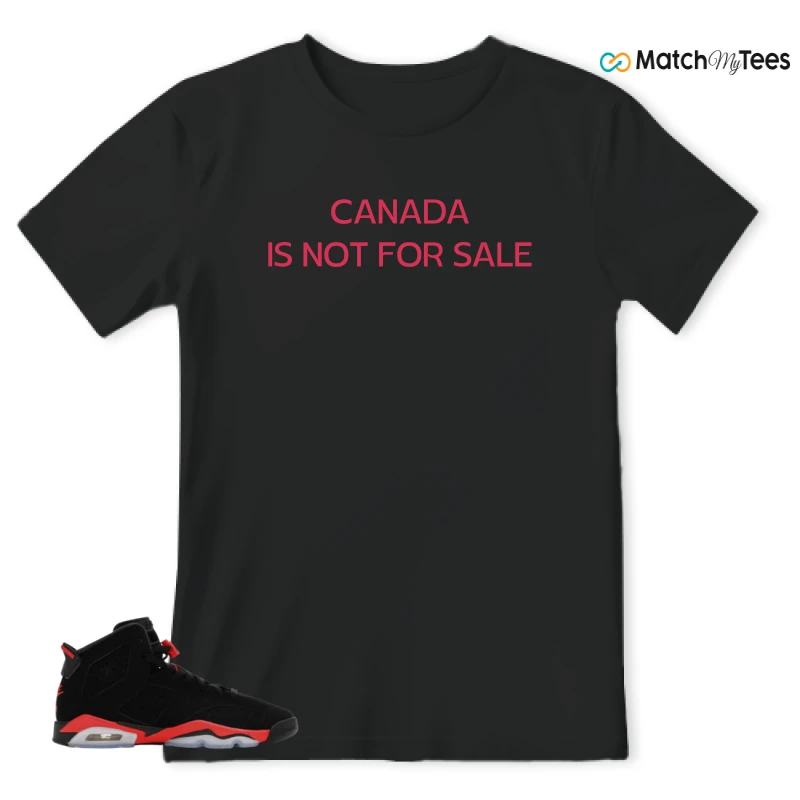 NIKE AIR JORDAN 6 REVERSE INFRARED SALESMAN SNEAKER Matching Tees t-shirt