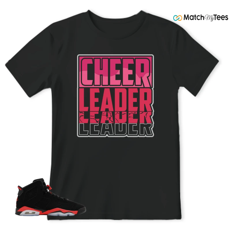NIKE AIR JORDAN 6 REVERSE INFRARED SALESMAN SNEAKER Matching Tees t-shirt