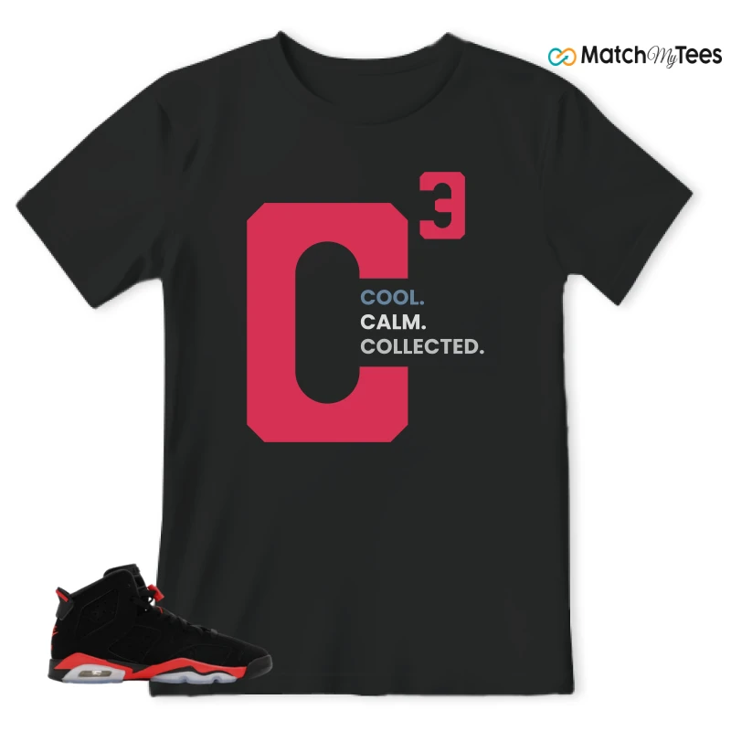 NIKE AIR JORDAN 6 REVERSE INFRARED SALESMAN SNEAKER Matching Tees t-shirt