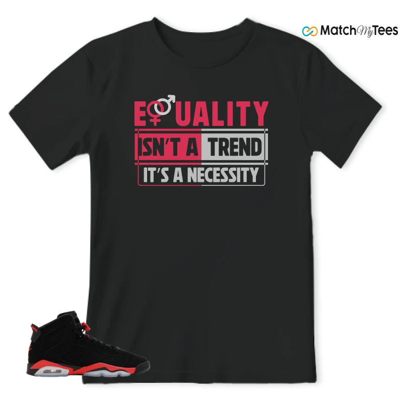 NIKE AIR JORDAN 6 REVERSE INFRARED SALESMAN SNEAKER Matching Tees t-shirt