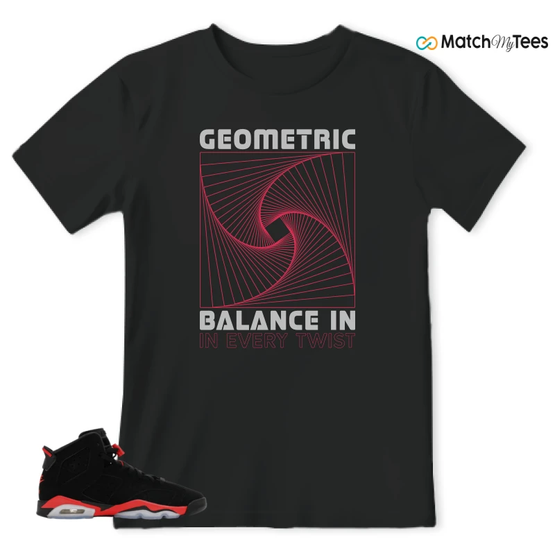 NIKE AIR JORDAN 6 REVERSE INFRARED SALESMAN SNEAKER Matching Tees t-shirt