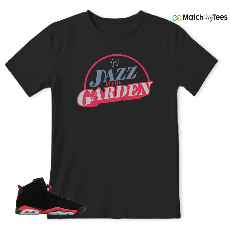 NIKE AIR JORDAN 6 REVERSE INFRARED SALESMAN SNEAKER Matching Tees t-shirt