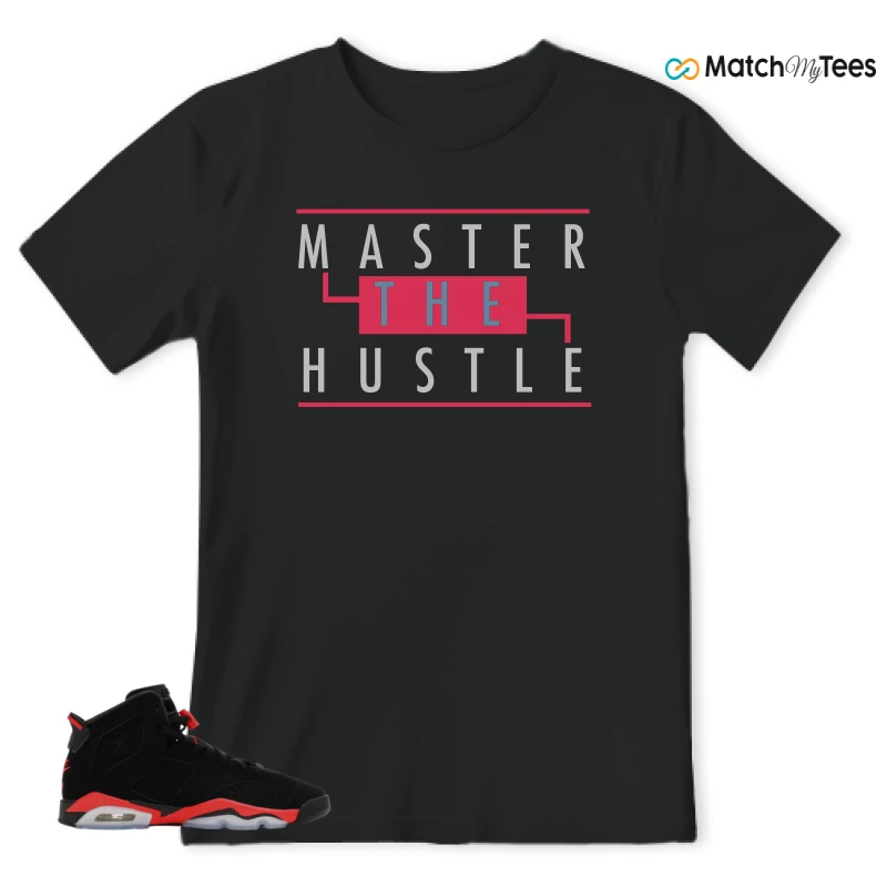 NIKE AIR JORDAN 6 REVERSE INFRARED SALESMAN SNEAKER Matching Tees t-shirt