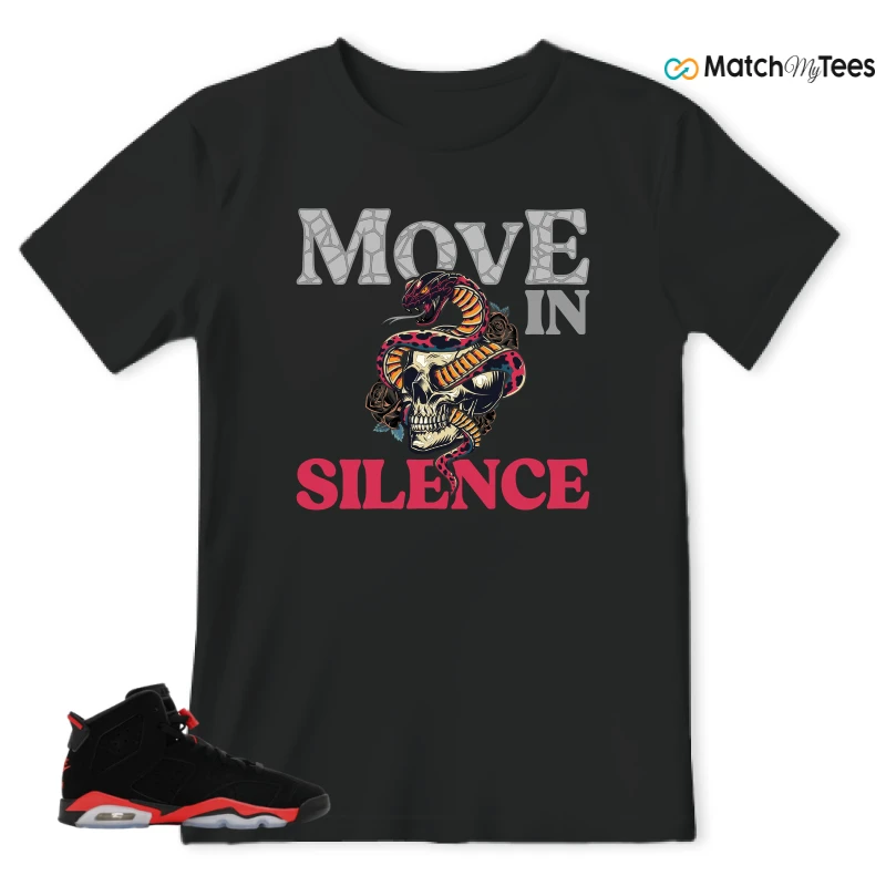 NIKE AIR JORDAN 6 REVERSE INFRARED SALESMAN SNEAKER Matching Tees t-shirt