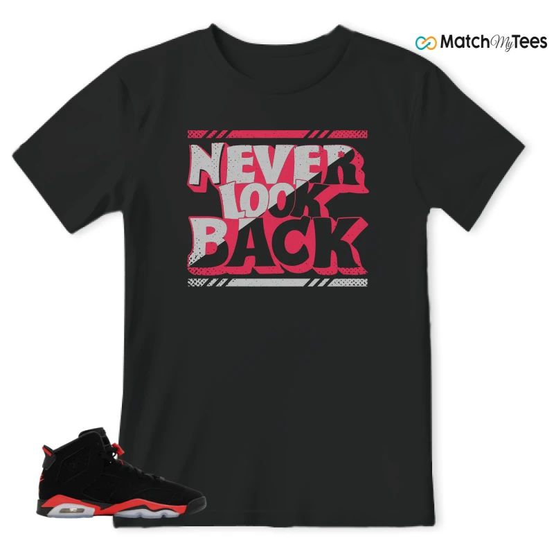 NIKE AIR JORDAN 6 REVERSE INFRARED SALESMAN SNEAKER Matching Tees t-shirt