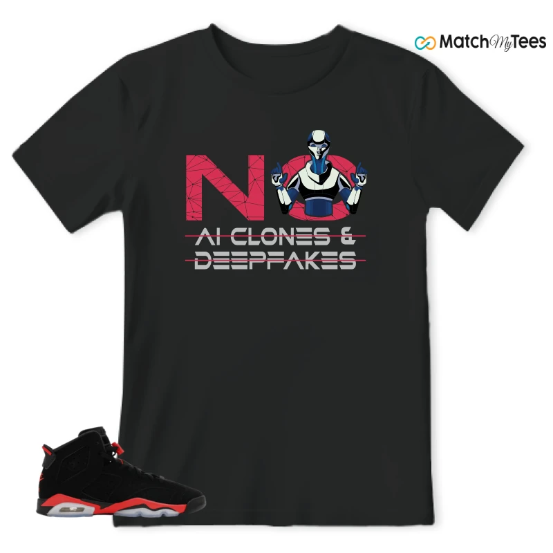 NIKE AIR JORDAN 6 REVERSE INFRARED SALESMAN SNEAKER Matching Tees t-shirt