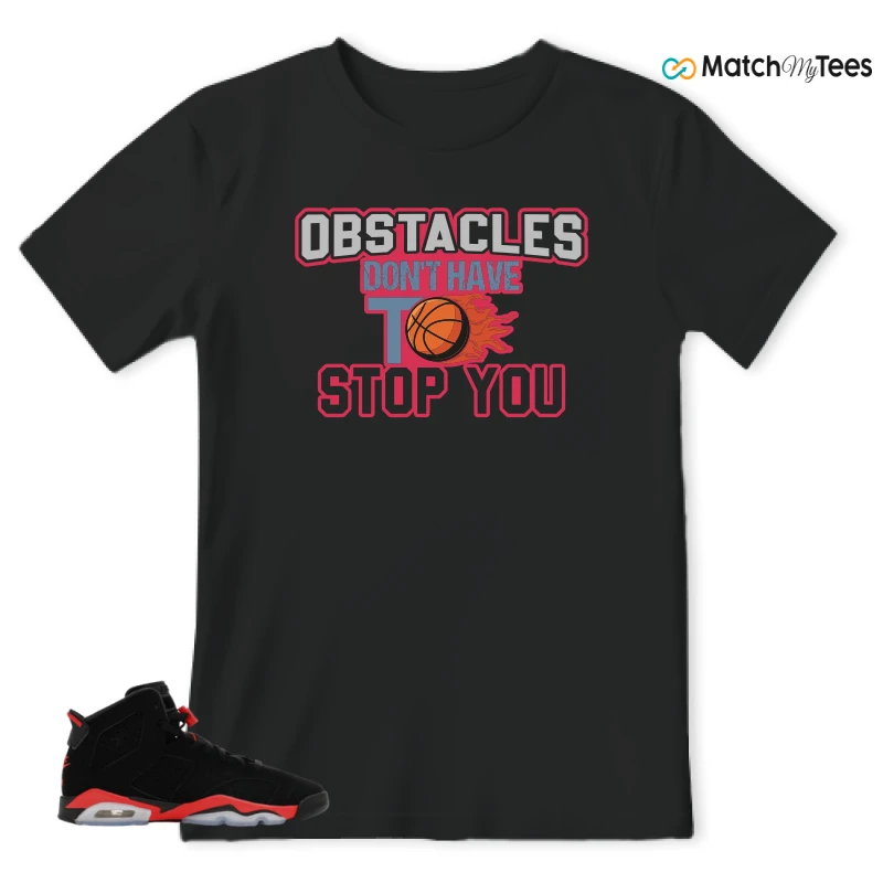 NIKE AIR JORDAN 6 REVERSE INFRARED SALESMAN SNEAKER Matching Tees t-shirt