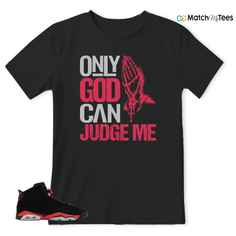 NIKE AIR JORDAN 6 REVERSE INFRARED SALESMAN SNEAKER Matching Tees t-shirt