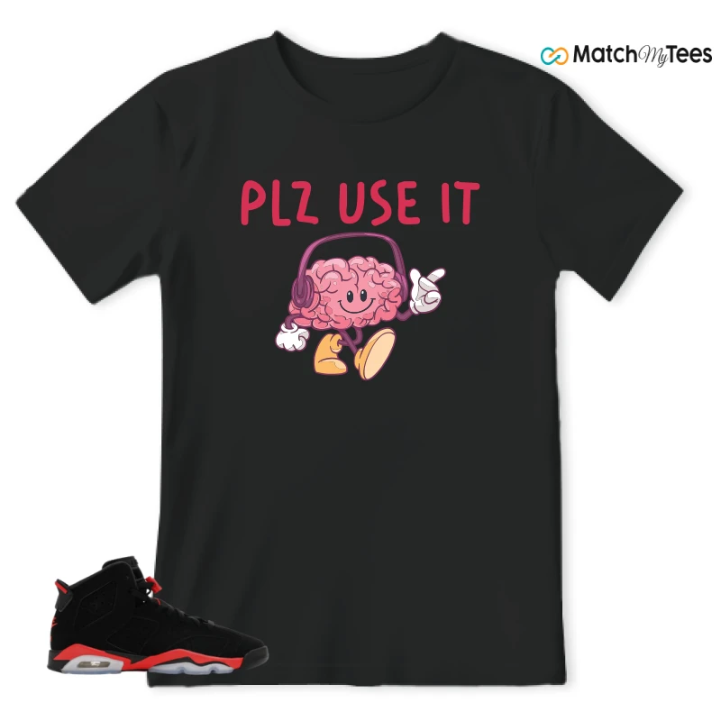 NIKE AIR JORDAN 6 REVERSE INFRARED SALESMAN SNEAKER Matching Tees t-shirt
