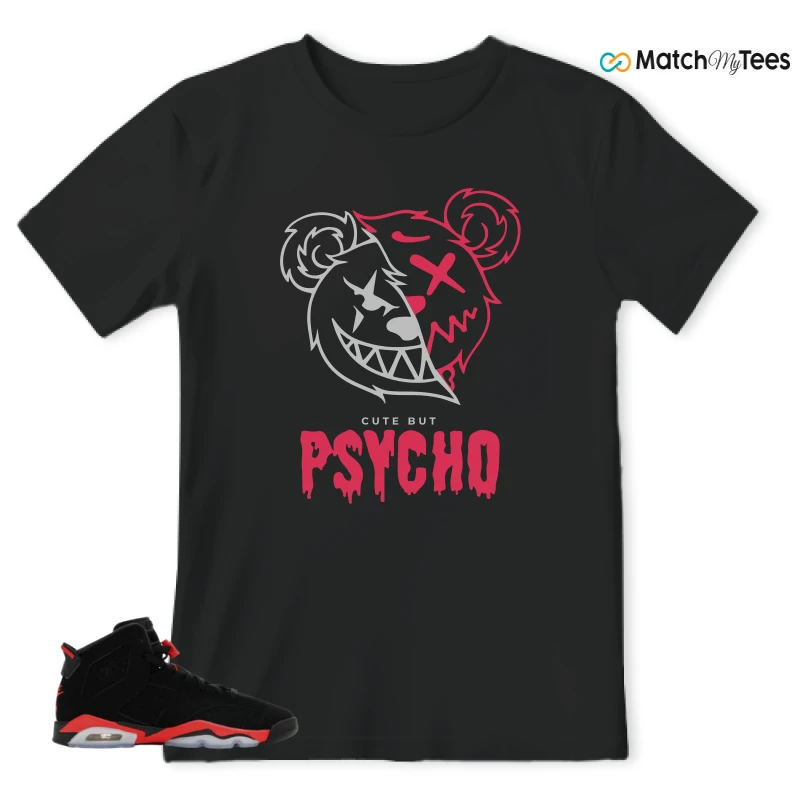 NIKE AIR JORDAN 6 REVERSE INFRARED SALESMAN SNEAKER Matching Tees t-shirt