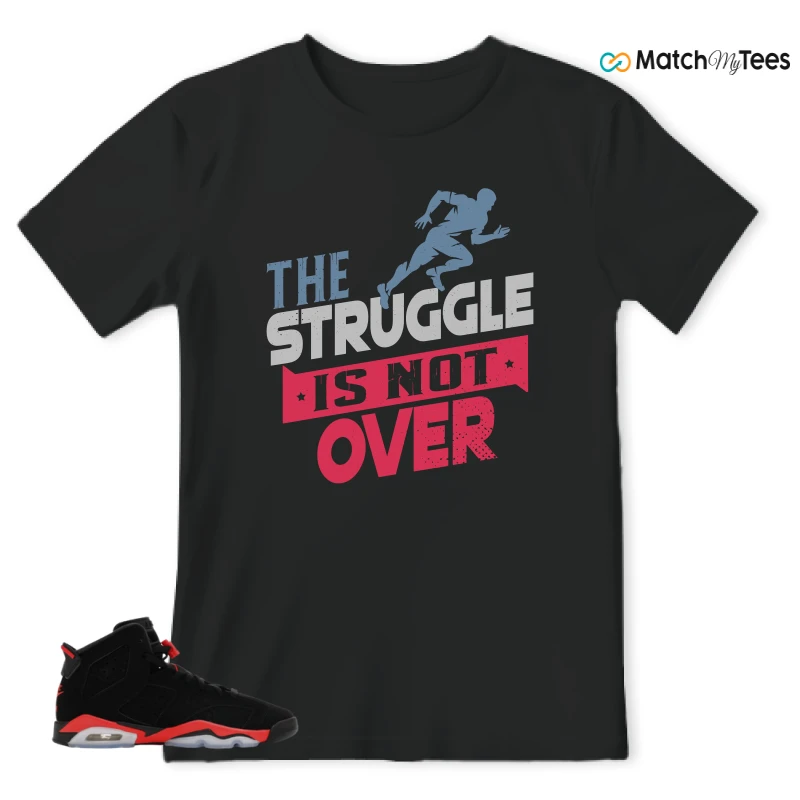 NIKE AIR JORDAN 6 REVERSE INFRARED SALESMAN SNEAKER Matching Tees t-shirt