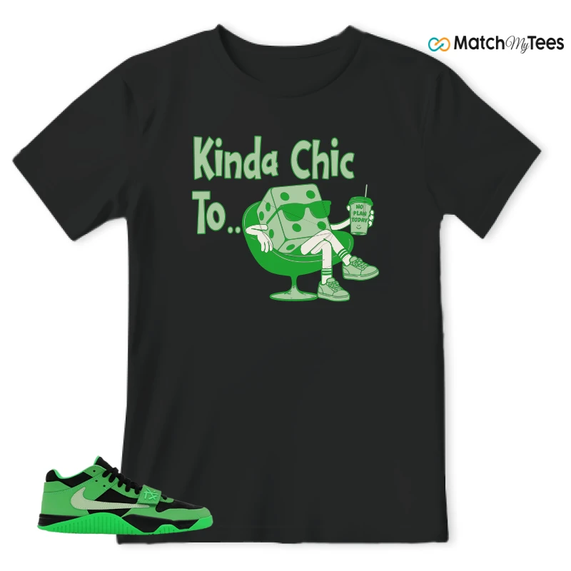 NIKE AIR JORDAN JUMPMAN JACK TR GREEN SPARK SNEAKER Matching Tees t-shirt