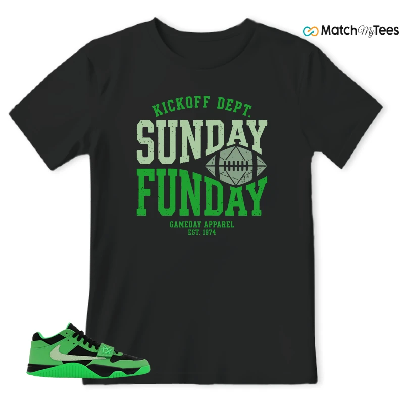 NIKE AIR JORDAN JUMPMAN JACK TR GREEN SPARK SNEAKER Matching Tees t-shirt