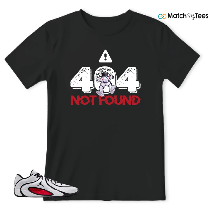 NIKE AIR JORDAN TATUM 4 WHITE UNIVERSITY RED SNEAKER Matching Tees t-shirt