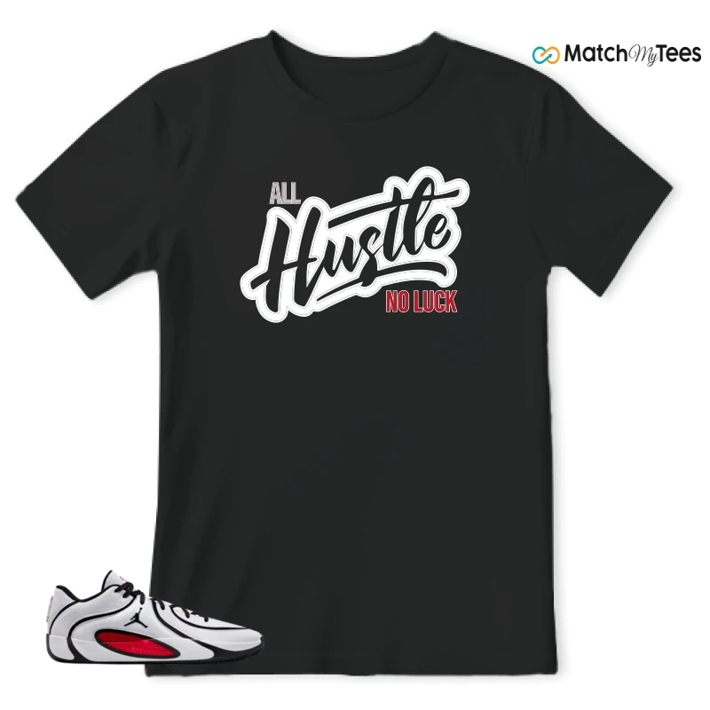 NIKE AIR JORDAN TATUM 4 WHITE UNIVERSITY RED SNEAKER Matching Tees t-shirt
