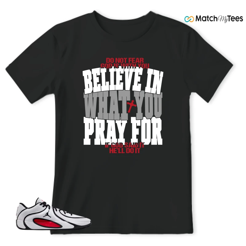 NIKE AIR JORDAN TATUM 4 WHITE UNIVERSITY RED SNEAKER Matching Tees t-shirt