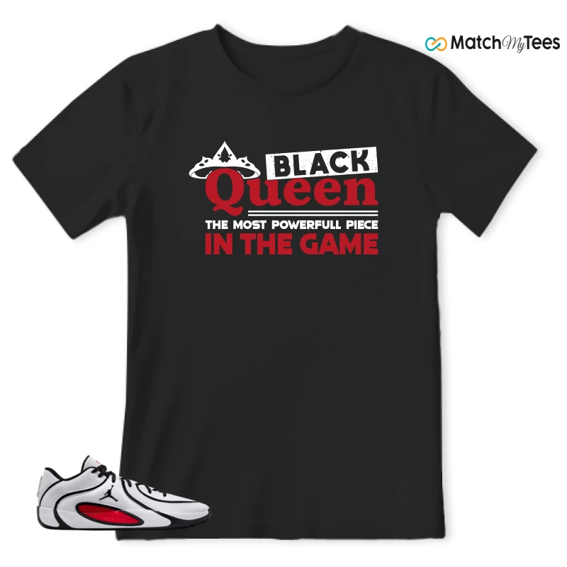 NIKE AIR JORDAN TATUM 4 WHITE UNIVERSITY RED SNEAKER Matching Tees t-shirt