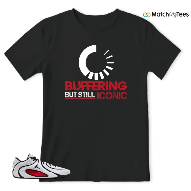 NIKE AIR JORDAN TATUM 4 WHITE UNIVERSITY RED SNEAKER Matching Tees t-shirt