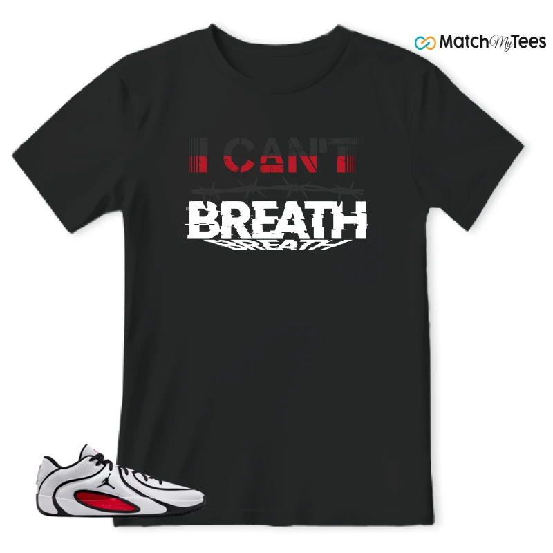 NIKE AIR JORDAN TATUM 4 WHITE UNIVERSITY RED SNEAKER Matching Tees t-shirt
